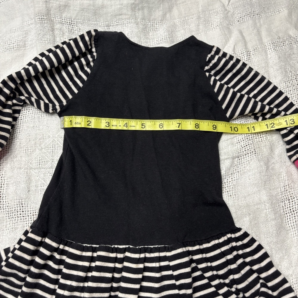 Buster Brown vintage 1980s toddler long sleeve girl dress 2T with bow - Picture 15 of 16